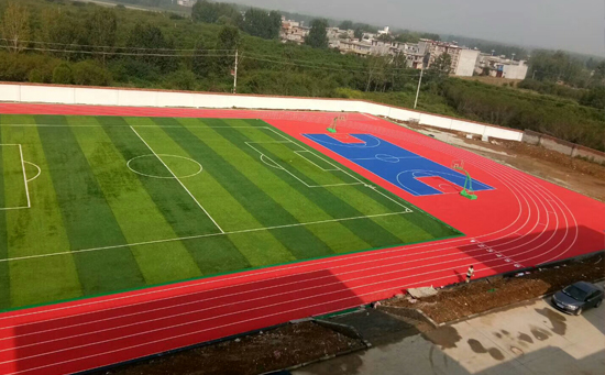 全塑型塑膠跑道性能特點