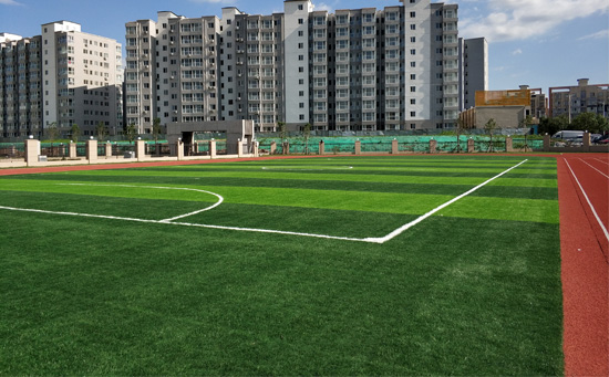 校園草坪足球場施工建設(shè)就是草坪鋪裝
