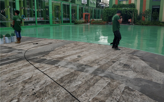 硅pu球場(chǎng)施工工藝解析