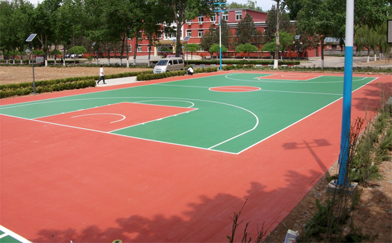 硅pu籃球場(chǎng)