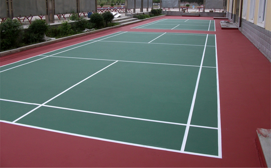 丙烯酸羽毛球場