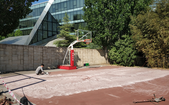 籃球場基礎(chǔ)處理