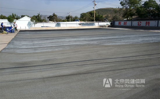 丙烯酸球場彈性層施工圖