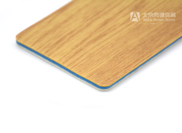 pvc塑膠運動地板-楓木紋