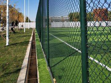 北京足球場圍網(wǎng)施工案例朝陽E9創(chuàng)新工廠