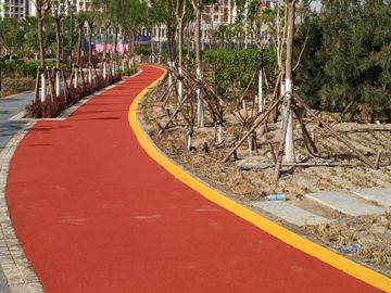 沈陽(yáng)epdm塑膠健身步道施工工程案例之恒大城