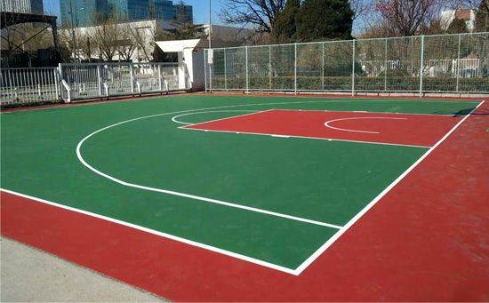 籃球場地坪漆施工步驟流程